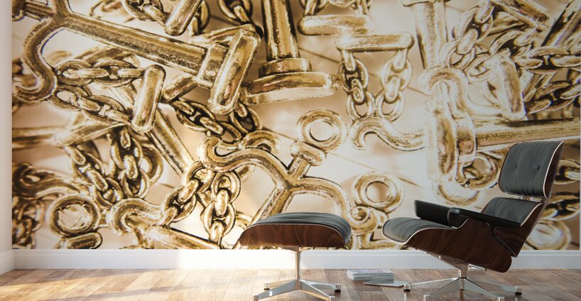 Law and justice abstract Wall Murals