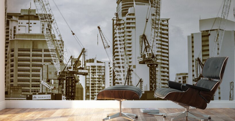 Under construction Wall Murals