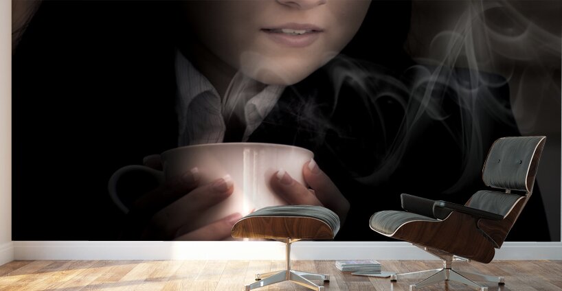 Cold And Dark Winter Night Wall Murals