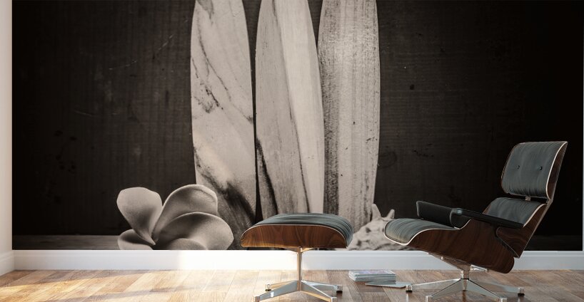 Seventies surfing Wall Murals