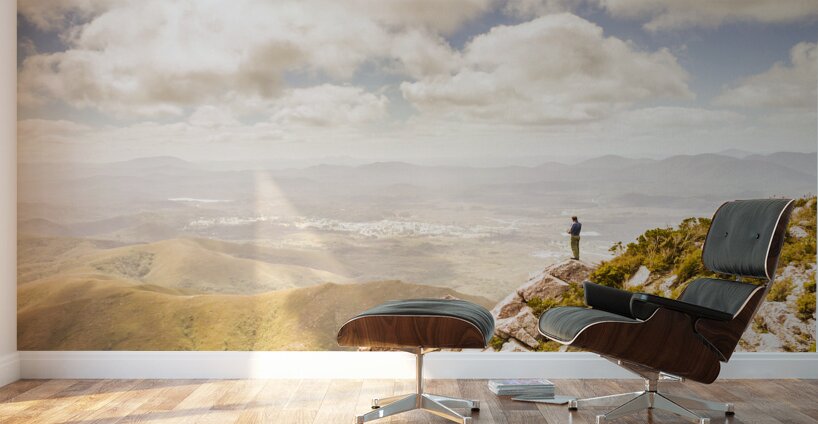 Scenic view of Mt Zeehan Tasmania Australia Wall Murals