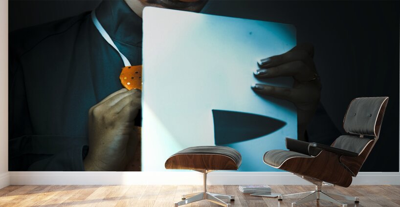 Disturbed Clown With Knife Wall Murals