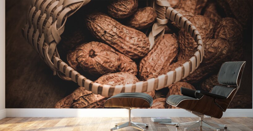 Nuts still life food photography Wall Murals