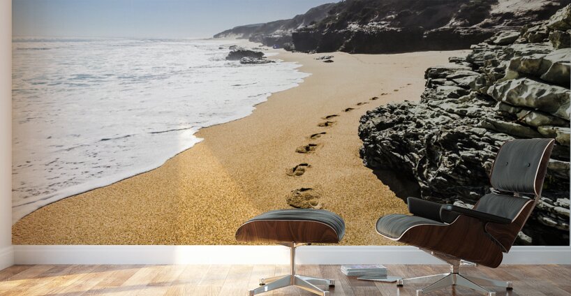 Seaside steps Wall Murals