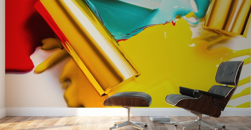 Liquid lacquer Wall Murals