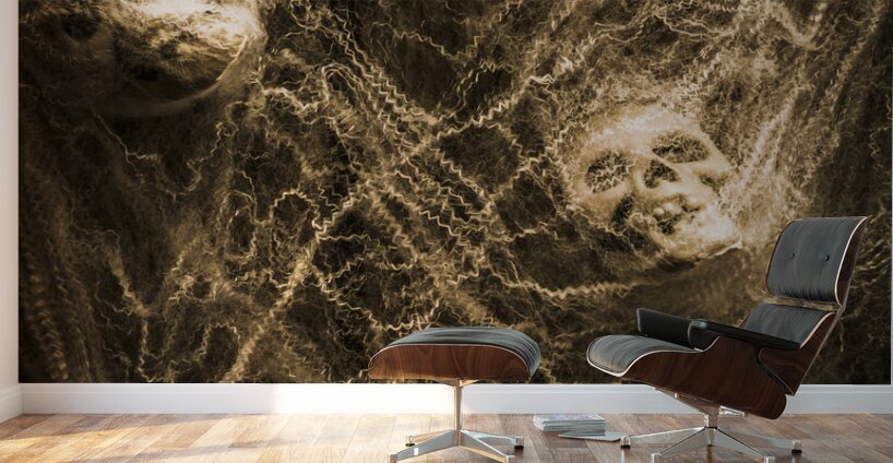Web of entrapment Wall Murals