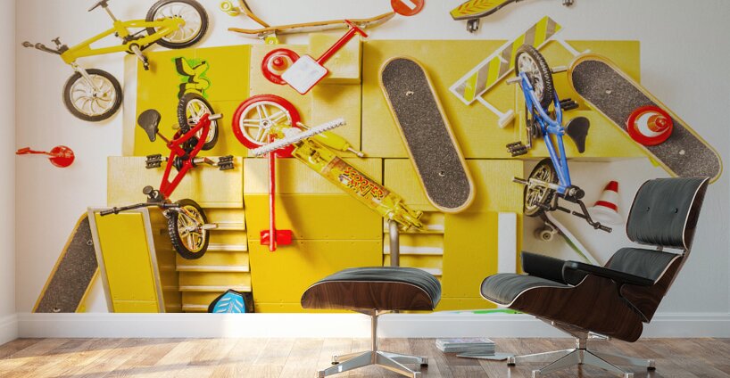 Ramped Up Wall Murals