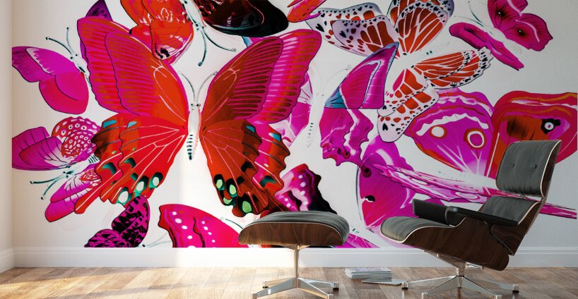 Wild vibrancy Wall Murals