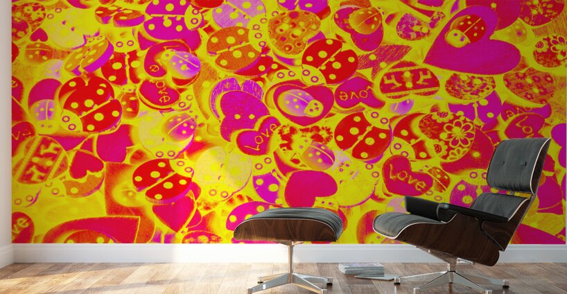 Summer bug Wall Murals