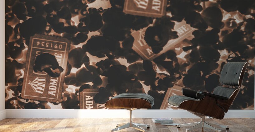 Burning Big Top  Wall Murals