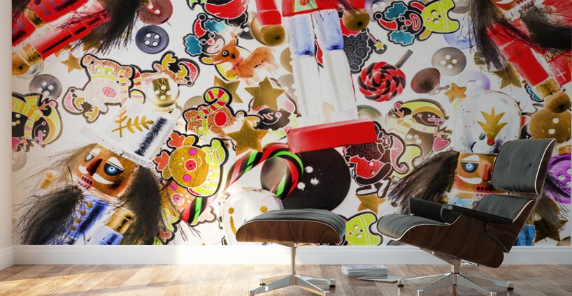 Undead x-mas platoon Wall Murals