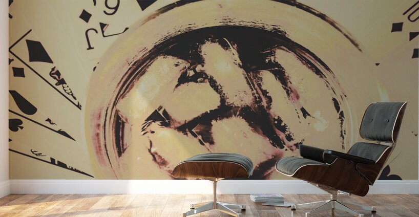 The wild west casino  Wall Murals