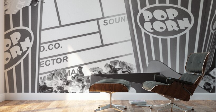 Staging a scene Wall Murals