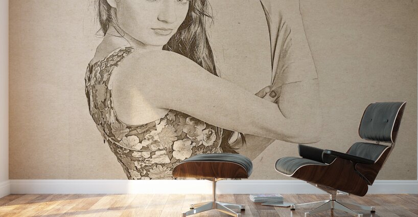 Strong 1950s housewives Wall Murals