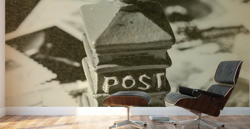 Vintage Australian postage art Wall Murals