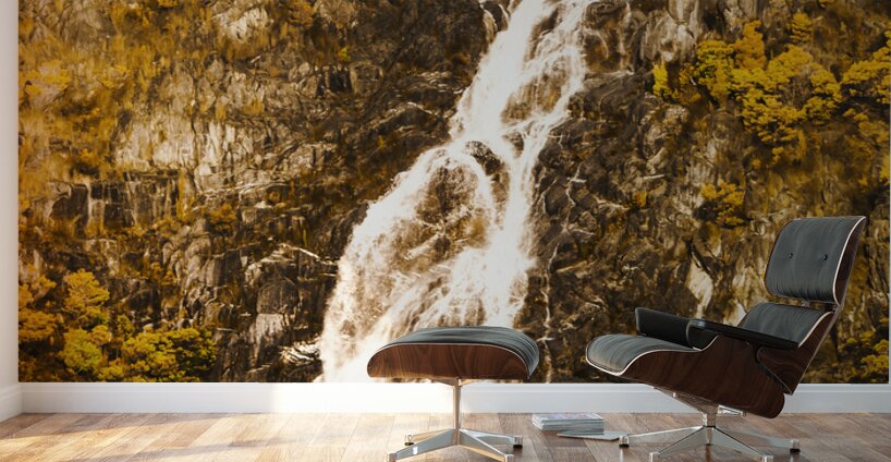 Tasmanian waterfall landscape Wall Murals