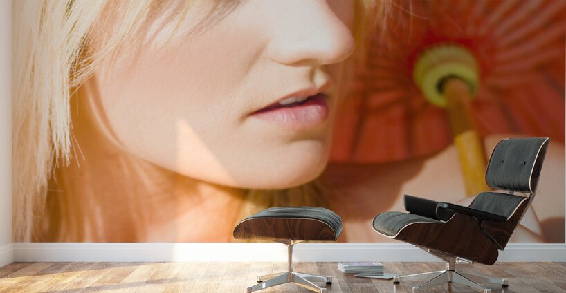 Blonde Glamour Wall Murals