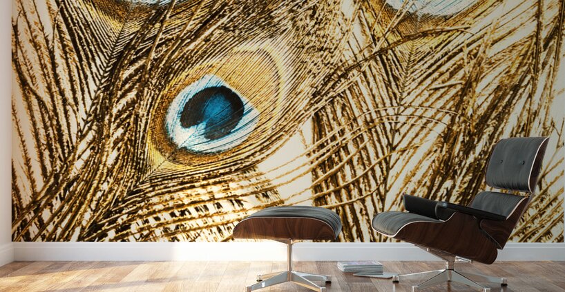 Regally golden Wall Murals