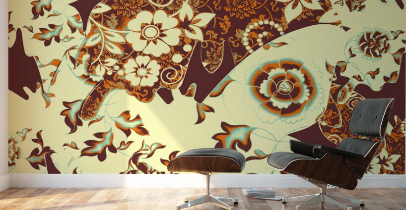 Boho butterflies Wall Murals