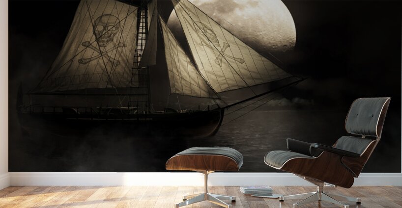 Ghost Ship Wall Murals