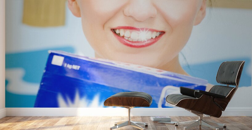 Washing Powder Woman Wall Murals