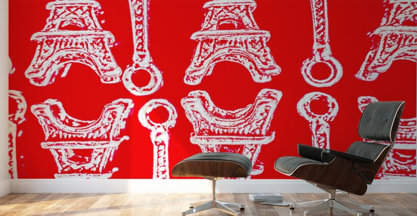 Match made in Paris Wall Murals