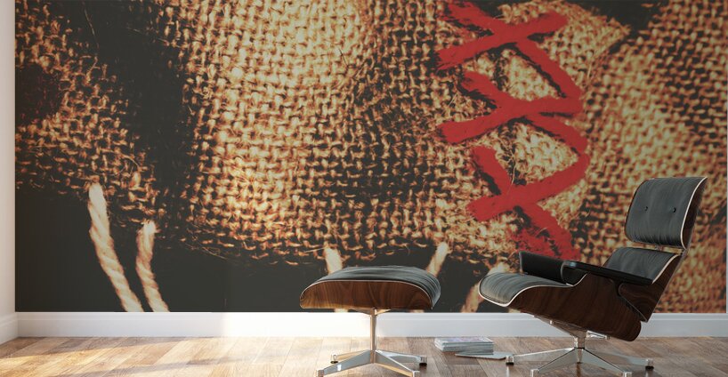 Stitched up madness Wall Murals
