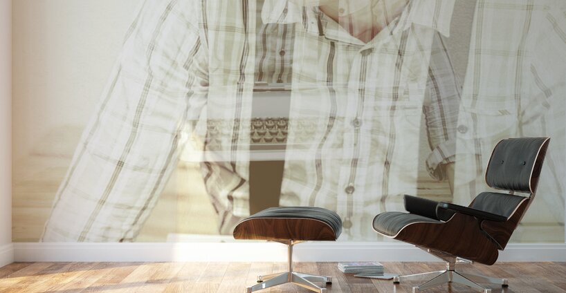 Plot double take Wall Murals