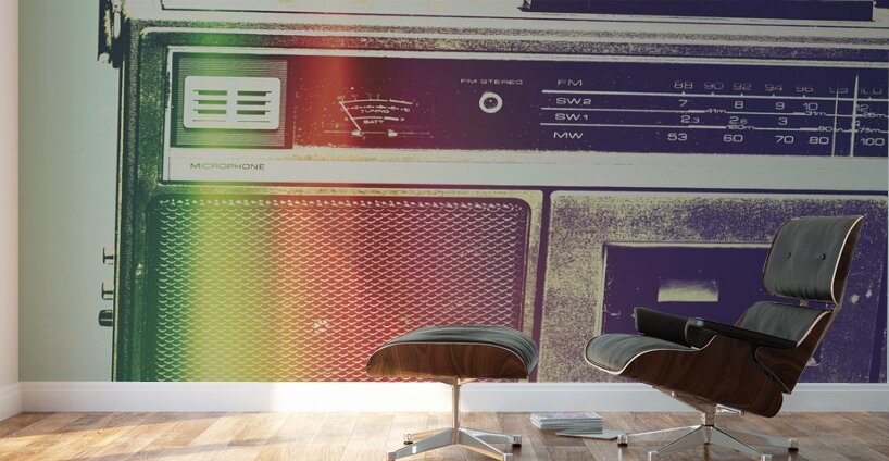 Hi-fi pop Wall Murals