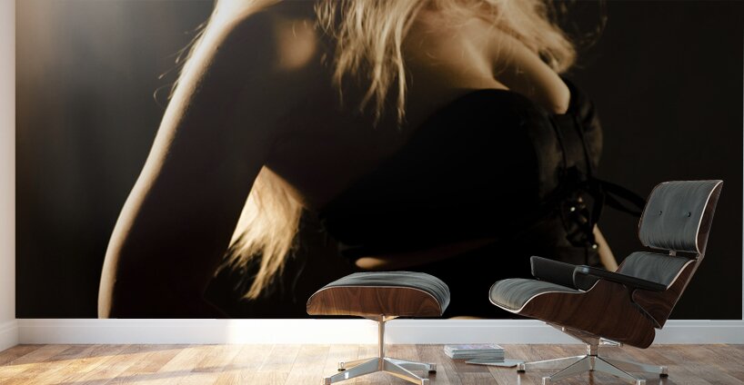 Star super model in fashion limelight Wall Murals