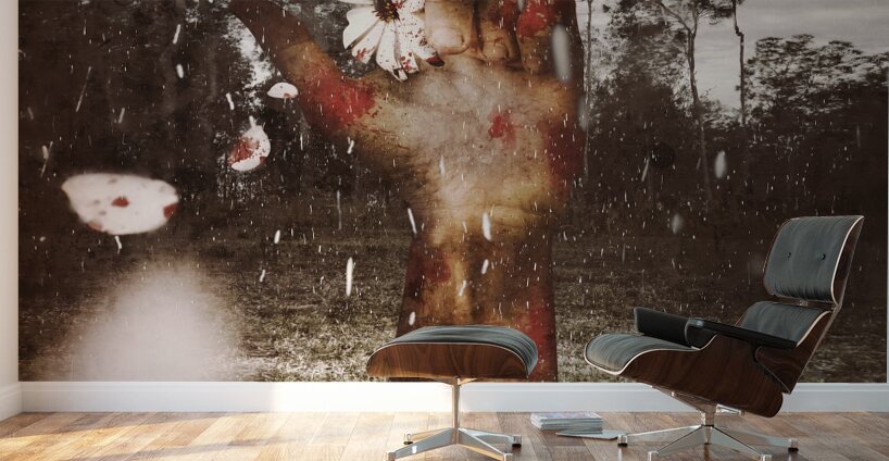 In love and death Wall Murals