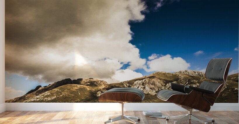 Remote rural roads Wall Murals