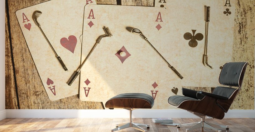 Scorecard of Aces Wall Murals