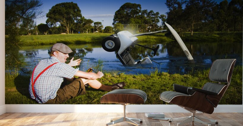 Golf Problem Wall Murals