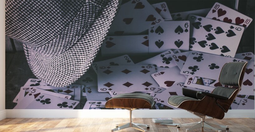 Case of a gambling pro  Wall Murals