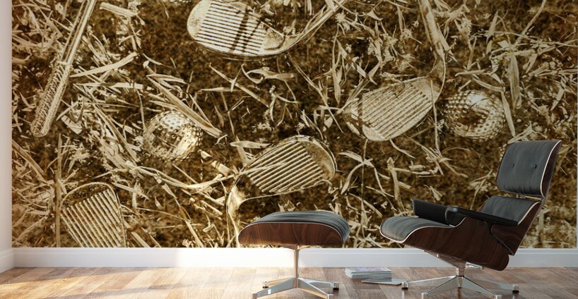 The art of golf Wall Murals