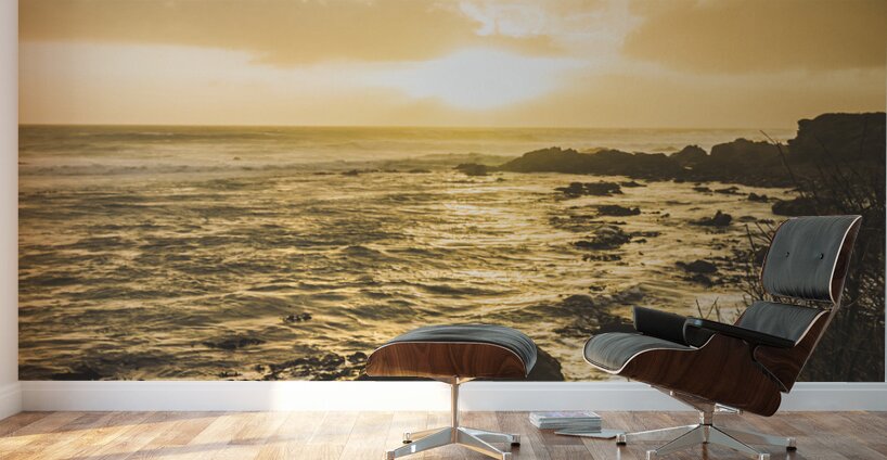 Sunset seascape Wall Murals