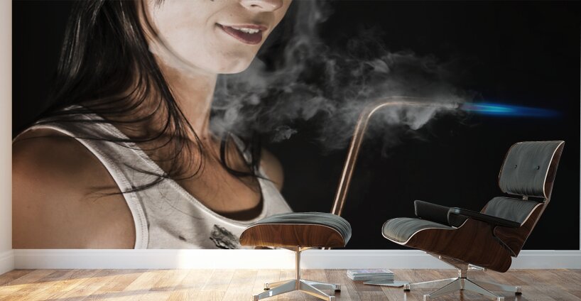 Lady Boilermaker At Work Wall Murals