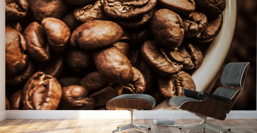 Coffee cup top up Wall Murals