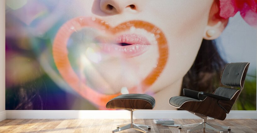 Bubble Kisses Wall Murals