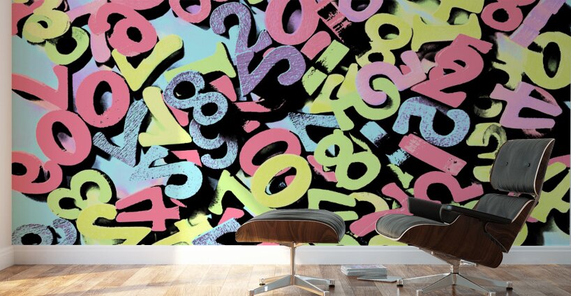 Its A Numbers Game Wall Murals