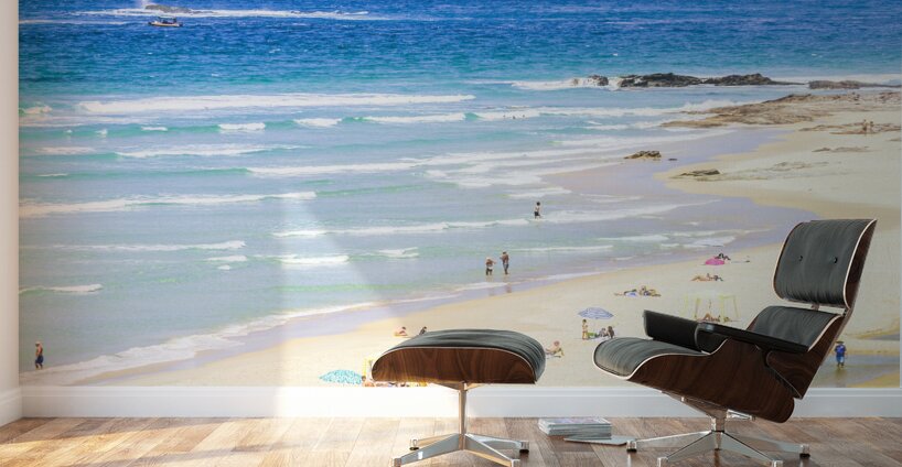 Tropical holidaymakers  Wall Murals