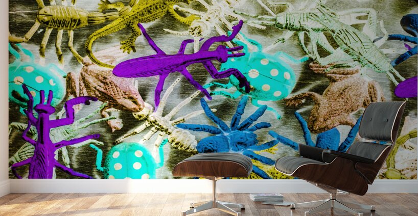 In jungles wild Wall Murals