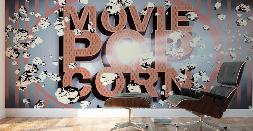 Movie Pop Corn Wall Murals