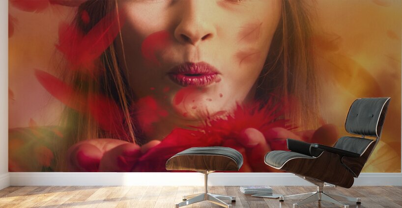 Merry christmas elf Wall Murals