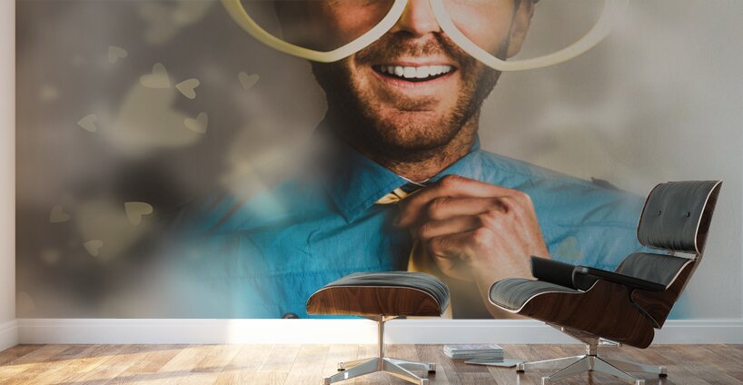 Love is blind Wall Murals