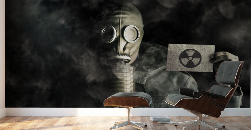 Nuclear threat Wall Murals