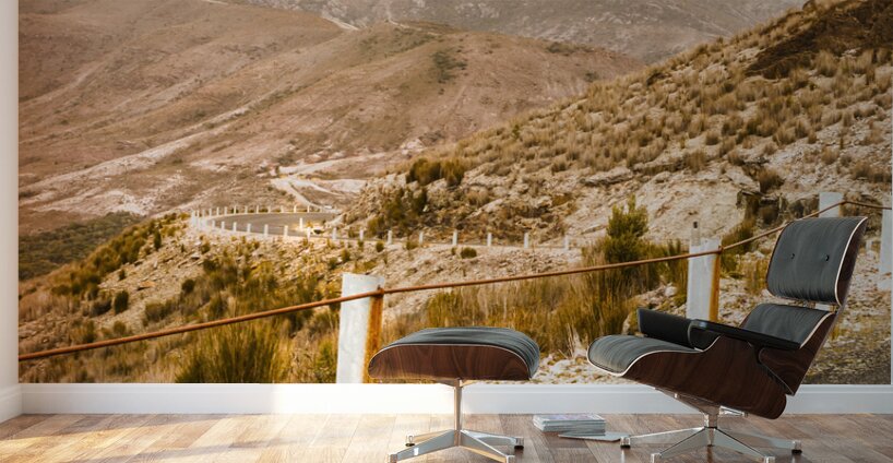 Road from the wild west Wall Murals