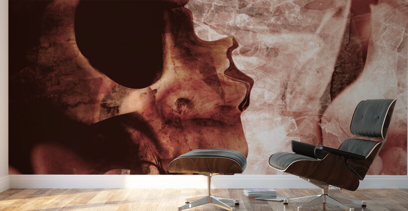 Art of love and death Wall Murals