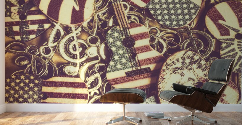 Country love Wall Murals